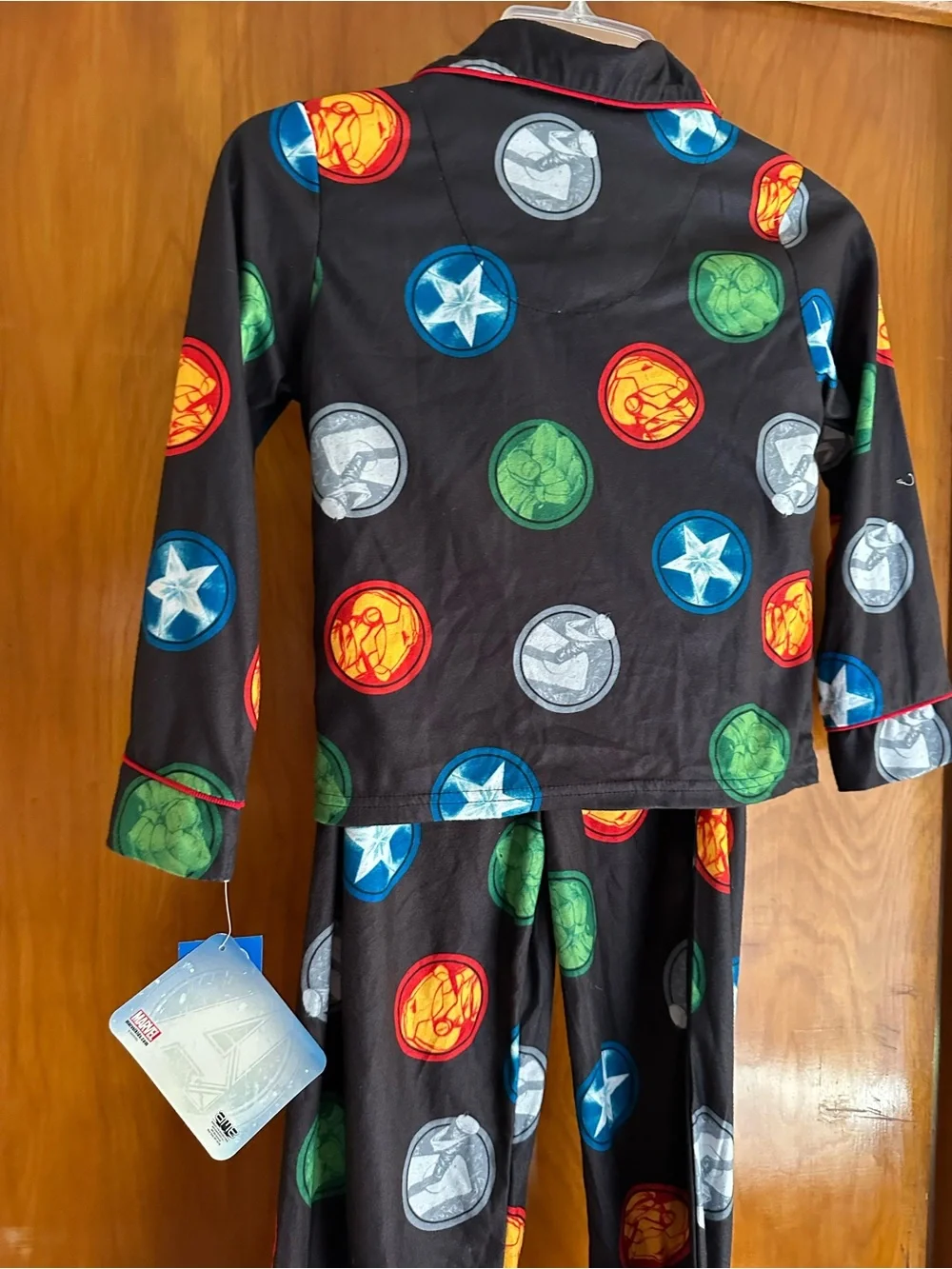 Marvel Avengers Boys Pajama Set Size 8 NWT